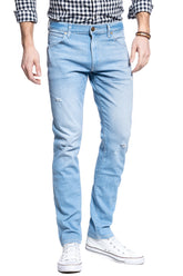 Męskie Spodnie Wrangler Larston Jeansowe Hot Shot W18SC787A 112127448